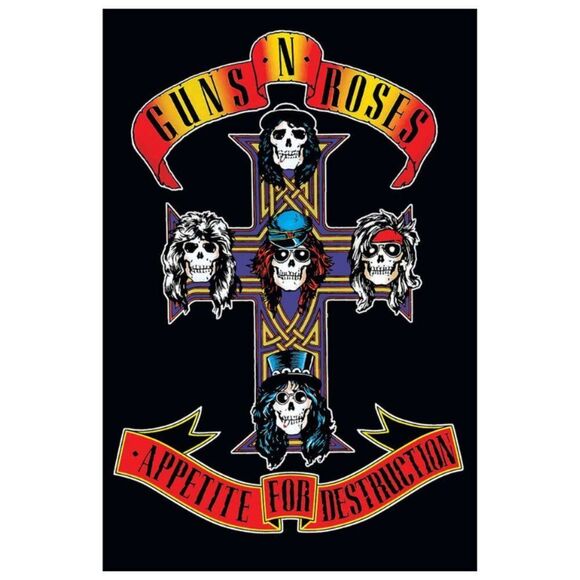 Guns N Roses Appetite For Destruction Poster 24 X 36 LARGE New - Picture 7 of 8